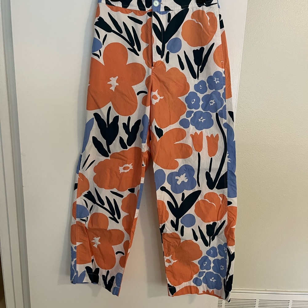 Marimekko Colorful Floral Patterned Garment